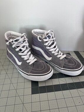 VANS Sk8-Hi legendary sneakers grey suede high top skateboarding